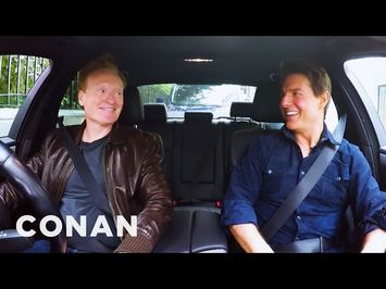 Conan Drives With Tom Cruise