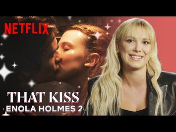 Millie Bobby Brown on Her Kissing Scene with Louis Partridge