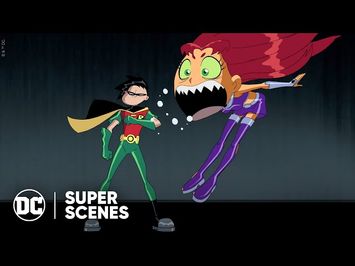 DC Super Scenes: Starfire is Jealous of Robin’s Date