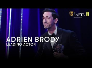 Adrien Brody wins Leading Actor for his perodmance in The Brutalist as László Tóth | BAFTA