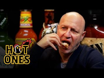 Tom Colicchio Goes Full Top Chef on Some Spicy Wings | Hot Ones