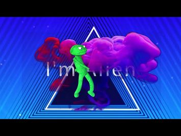 I'm Alien Green Alien I will dance for you