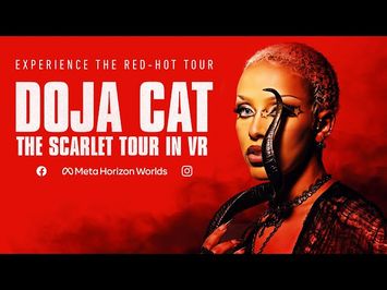 Doja Cat The Scarlet Tour In VR I Teaser I Meta Quest Platform