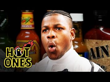 John Boyega Summons the Force While Eating Spicy Wings | Hot Ones
