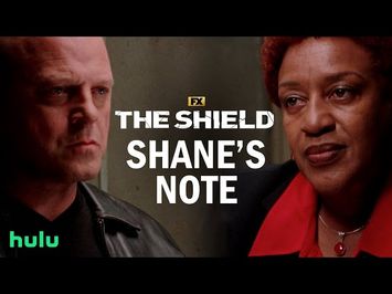 Claudette Reads Shane’s Note to Vic Scene