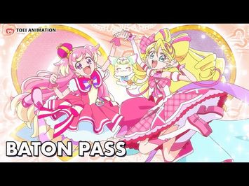 Cure Wonderful to Cure Idol | Baton Pass [Subtitled]