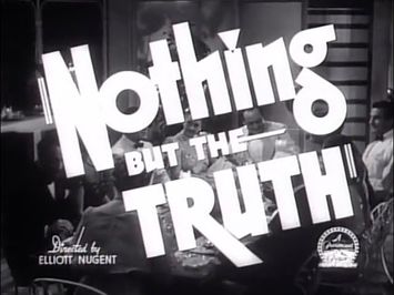 Nothing But the Truth (1941) trailer
