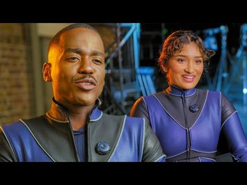 The Doctor and Belinda Get Suited and Booted - Behind the Scenes of The Well