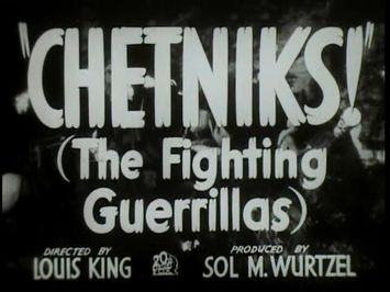 CHETNIKS! 1943 Original Trailer