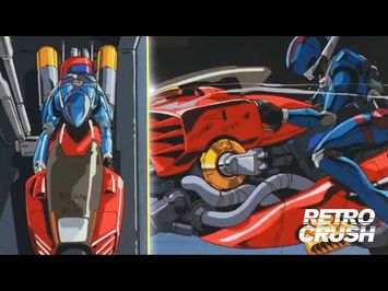 One of the best car chase in cyberpunk anime | Bubblegum Crisis (1987)