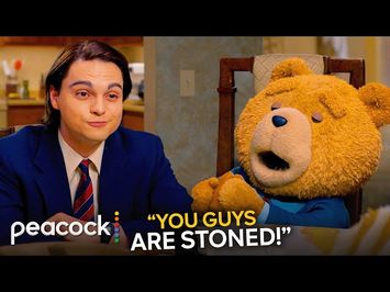 John and Ted Get High for the First Time