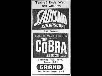 Sadismo Radio Ad