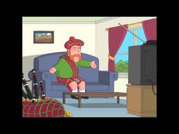 A Scotsman who can't watch a movie without shouting at the screen - HIGH QUALITY