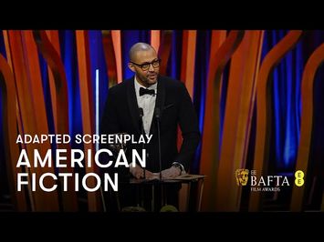 Cord Jefferson wins the Adapted Screenplay award for American Fiction | EE BAFTA Film Awards 2024