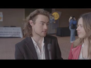 Michael Antonio Keane representing Ireland at AAHFF 2023 