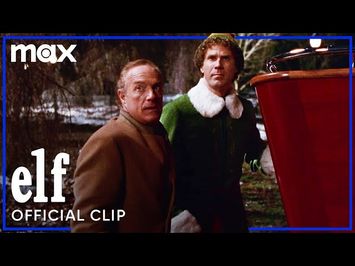 Buddy The Elf Helps Santa