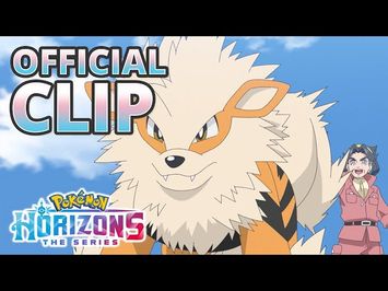 Sprigatito & Fuecoco vs. Arcanine - Pokémon Horizons: The Series Official Clip