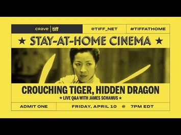 Q&A with James Schamus | TIFF Stay-at-Home Cinema | TIFF 2020