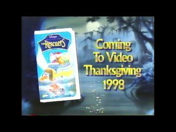 The Rescuers - 1998 Masterpiece Collection VHS Trailer #1