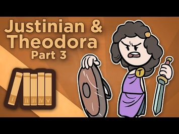 Byzantine Empire: Justinian and Theodora - Purple is the Noblest Shroud - Extra History - #3