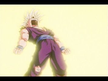 Gohan goes beyond Super Saiyan [Subtitled] [Broadcast Audio]