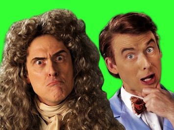 Sir Isaac Newton vs Bill Nye. ERB Behind The Scenes