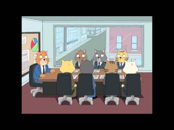 Cat Staff Meeting- HIGH QUALITY