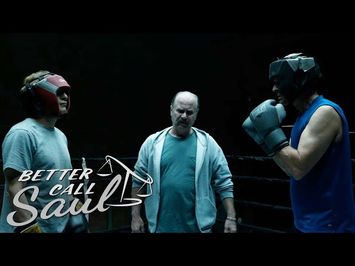 Jimmy And Howard's Boxing Match - Black And Blue