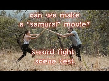 Samurai fight scene test