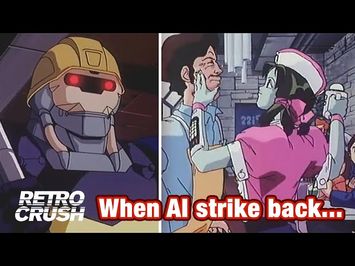When Artificial Intelligence is so done with humanity (TERRIFYING) | Bubblegum Crash (1991)