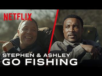 Stephen Graham and Ashley Walters try fishing for the 1st time and talk Adolescence