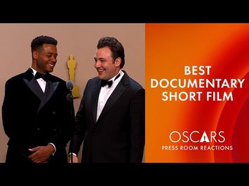 Best Documentary Short Film | 'The Last Repair Shop' | Oscars 2024 Press Room Speech