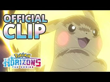 Captain Pikachu vs. Ceruledge - Pokémon Horizons: The Series Official Clip