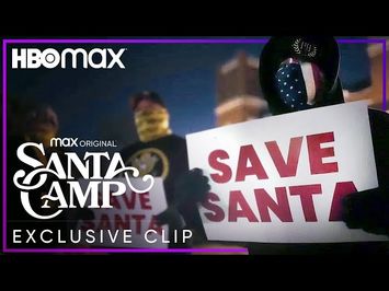 Protestors At The Trans Santa Event