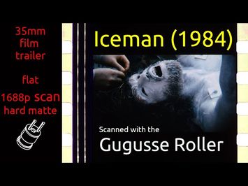 Iceman (1984) 35mm film trailer, flat hard matte, 1688p