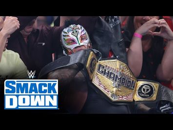 Rey Mysterio wins the United States Championship