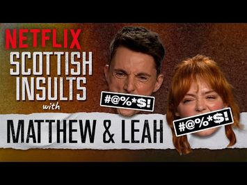 Matthew Goode Learns Brutal Scottish Insults