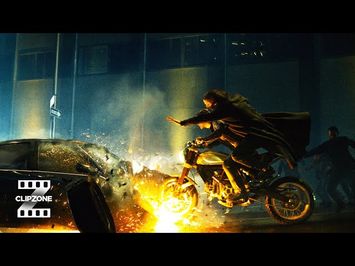 Epic Motorcycle Chase Clip