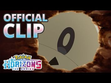 Exploring the Galar Mine! - Pokémon Horizons: The Series Official Clip