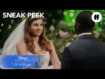 Disney’s Fairy Tale Weddings: Holiday Magic | First Look At Melanie & Greg's Wedding | Freeform