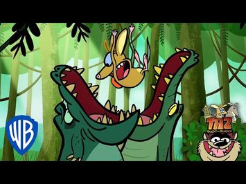 Crocodile Danger! | Taz Quest For Burger | @wbkids