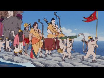 RamaSetu - Song of the monkeys when constructing the bridge