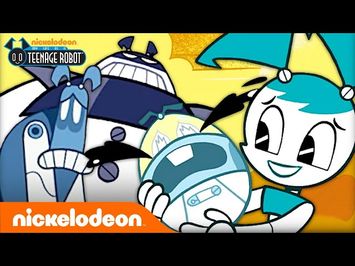 XJ-9 Meets Her ROBOT Sisters?! ? | My Life As A Teenage Robot | Nicktoons