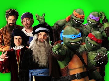Artists vs Turtles. ERB Behind the Scenes