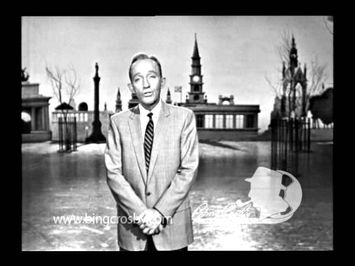 Bing Crosby sings 