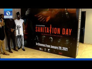 Comic Thriller 'Sanitation Day' Premieres In Lagos