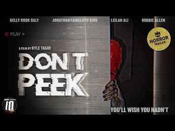 Don’t Peek ?️ YouTubers Find a Serial Killer’s Haunted Tapes | TRAILER