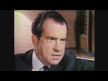 October 8, 1968: Presidential candidate Richard Nixon