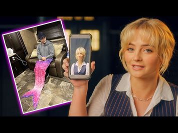 On set CHAOS with Millie and Jonah - Behind the Scenes of Lucky Day