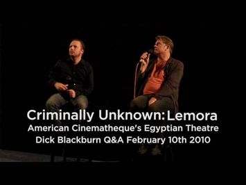 2- CU: Lemora: A Child's Tale of the Supernatural Q&A